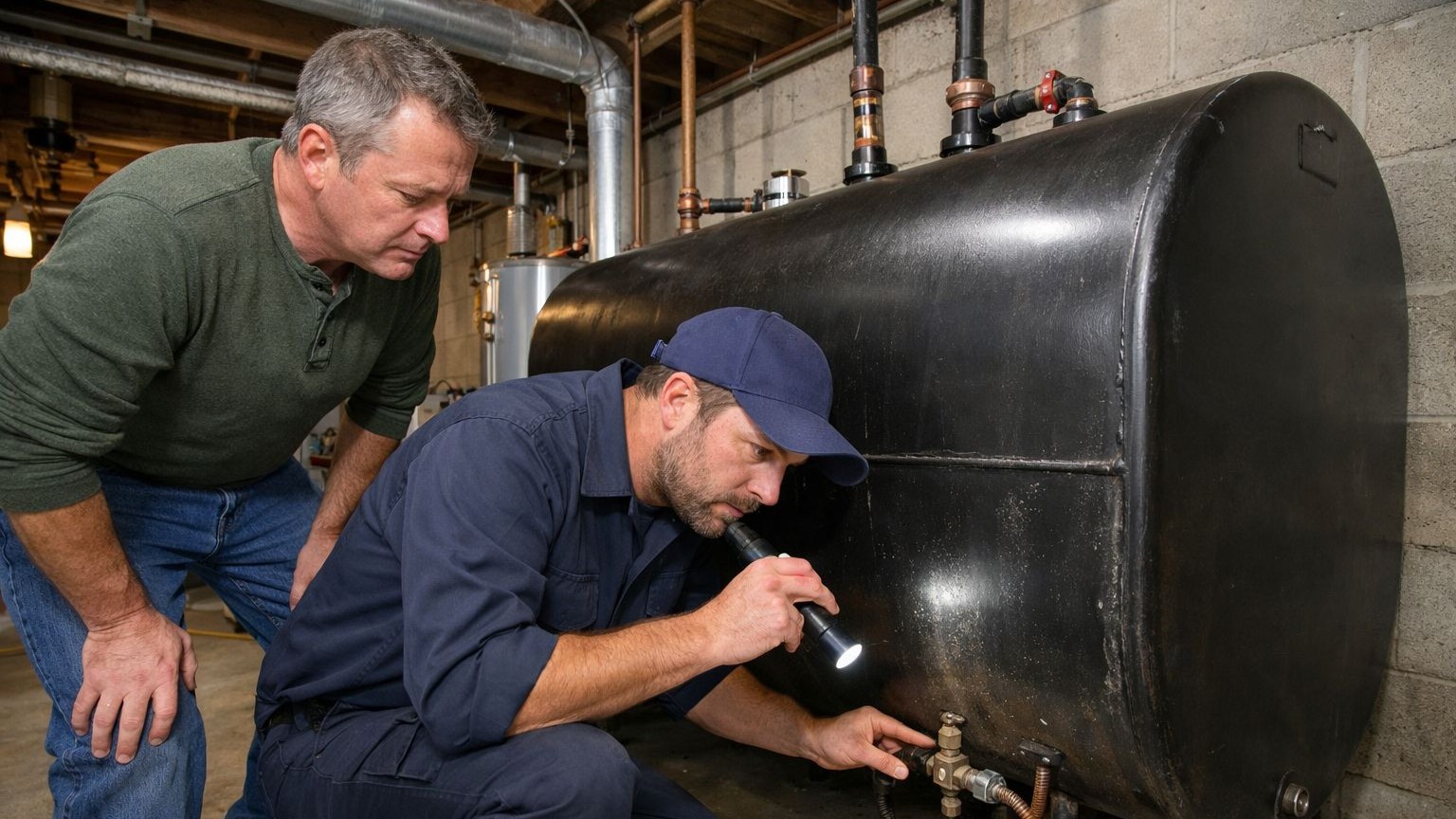 Öltank undicht? 5 Warnzeichen frühzeitig erkennen