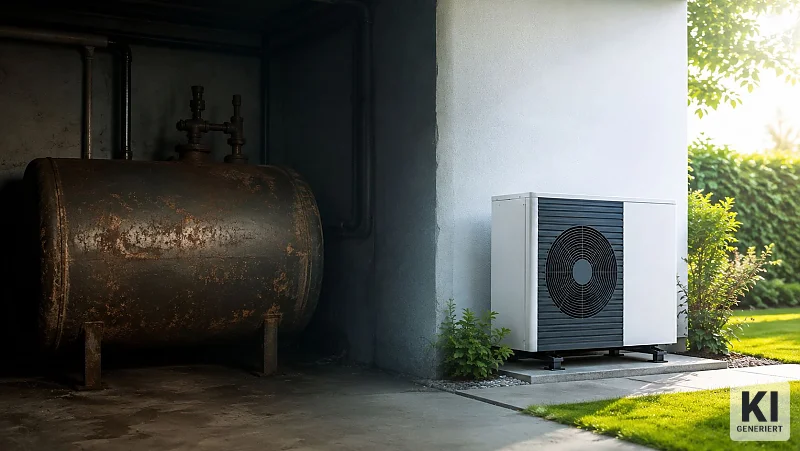 Wärmepumpe statt Ölheizung: Was passiert mit dem Öltank?